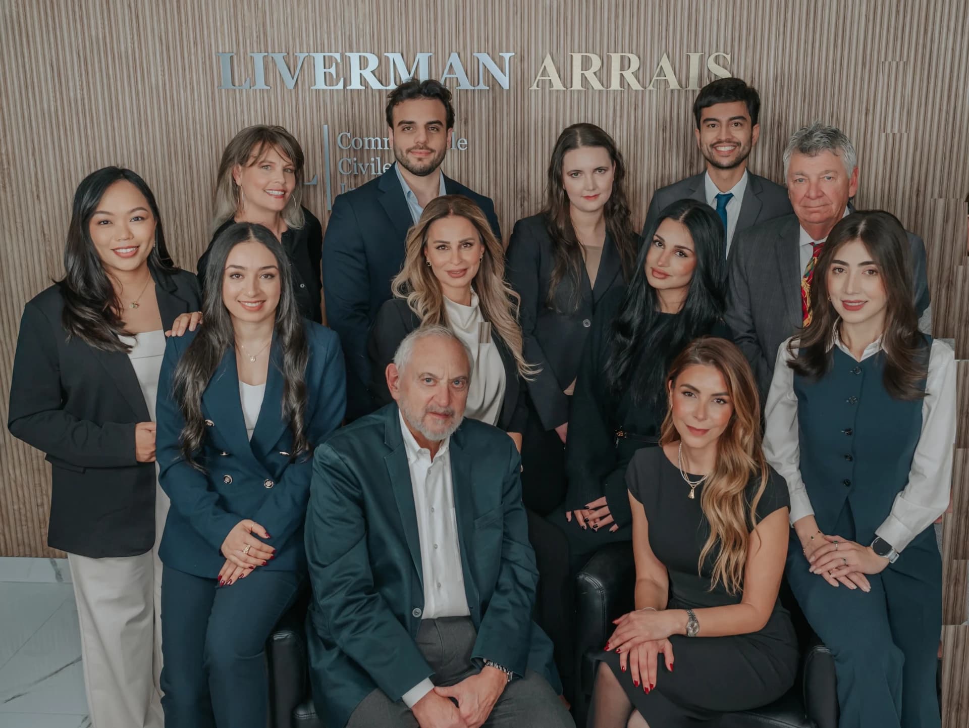 L’équipe du cabinet d’avocats Liverman Arrais à Montréal